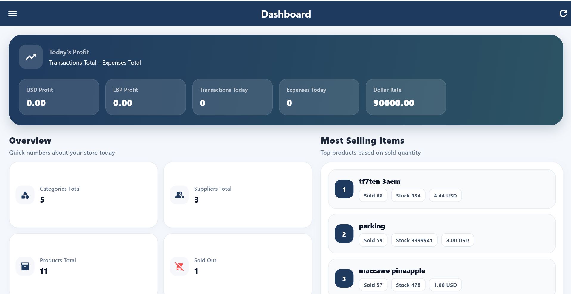 pos modules preview
